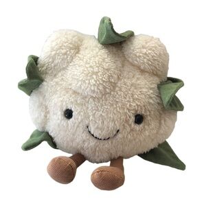 Jellycat Amuseable Cauliflower 8” Vegetable Plush Stuffed Toy RETIRED